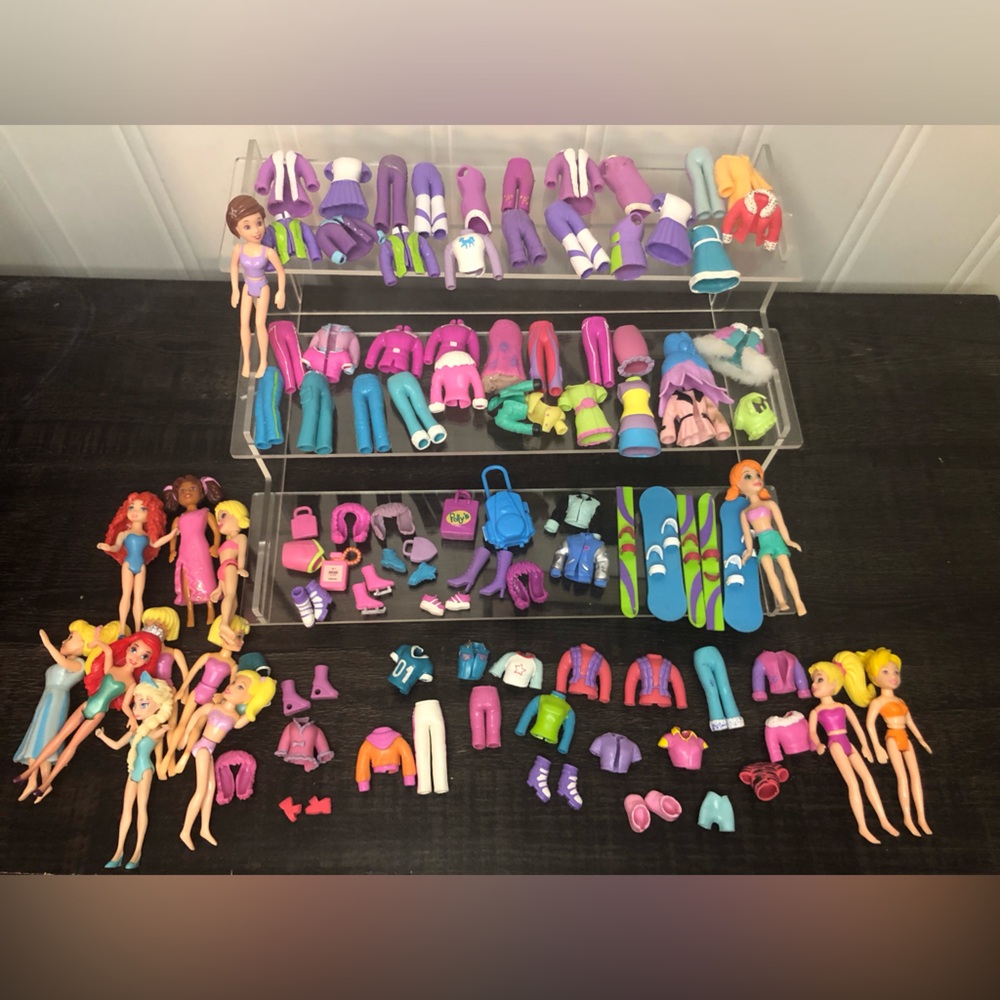 Vintage Polly pockets and accessories